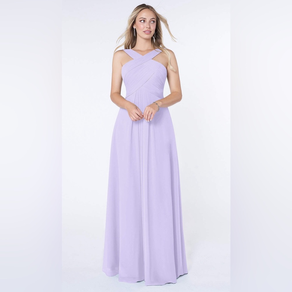Azazie Kaleigh Bridesmaid Dress - Lilac